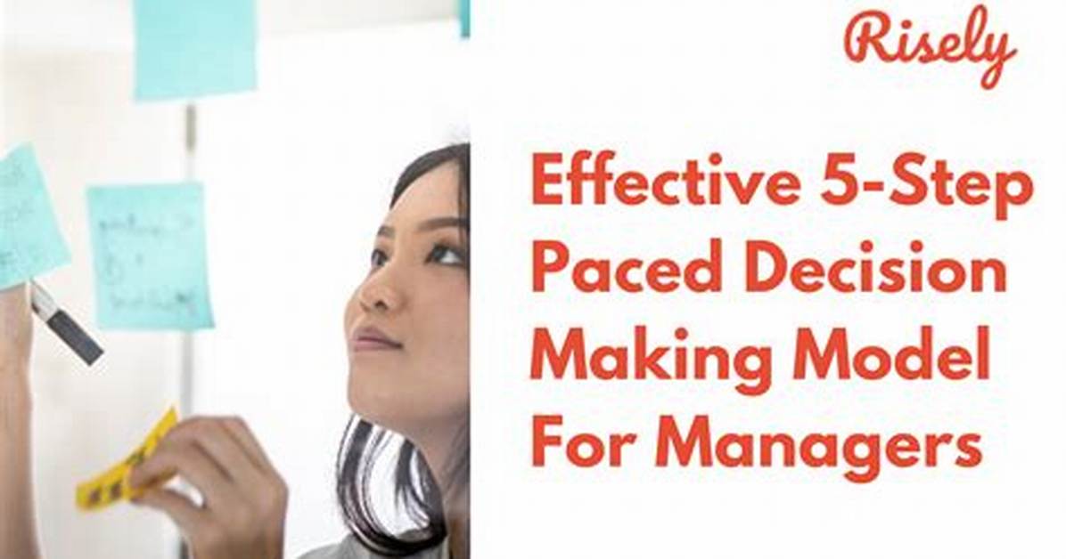 Which Step in the Paced Decision Making Process Are You Using When You List What You Want to Accomplish