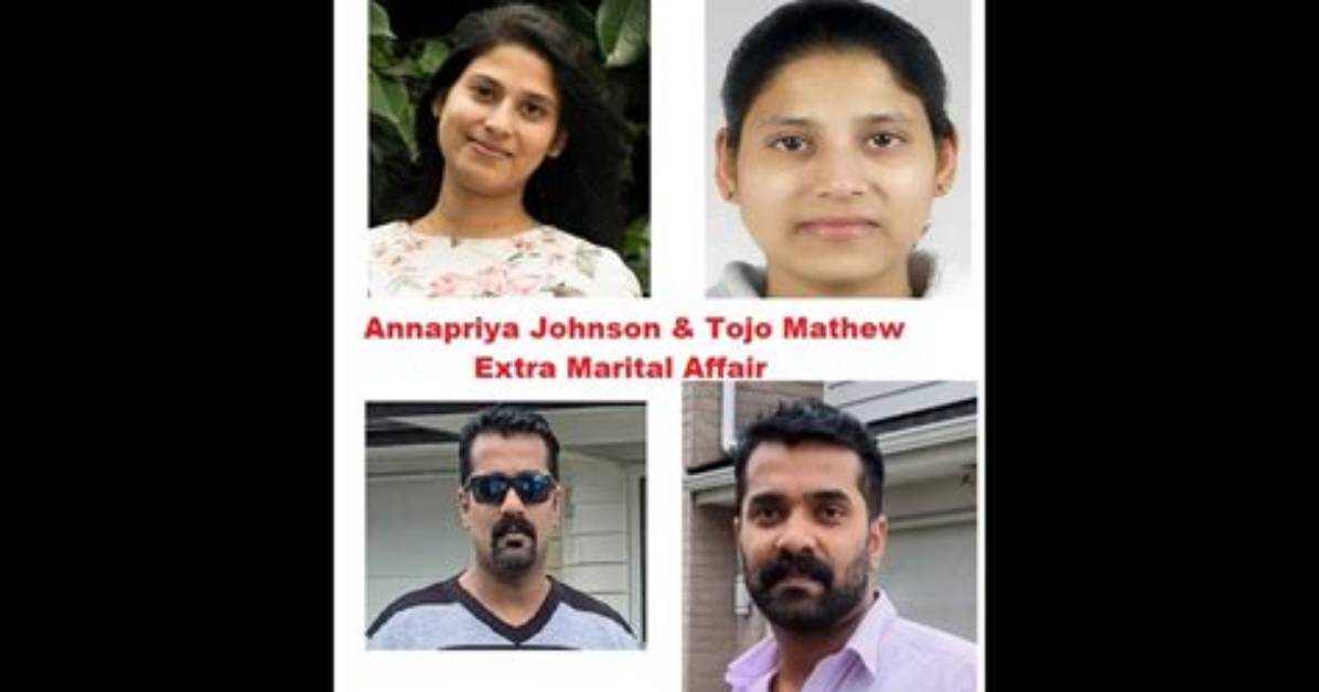 Who Is Annapriya Johnson New Zealand? Baiju Raju Wife Affair Tojo Mathew