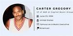 Who Is Carter Gregory? Carter Gregory Age, Height, Wiki, Net Worth, Bio