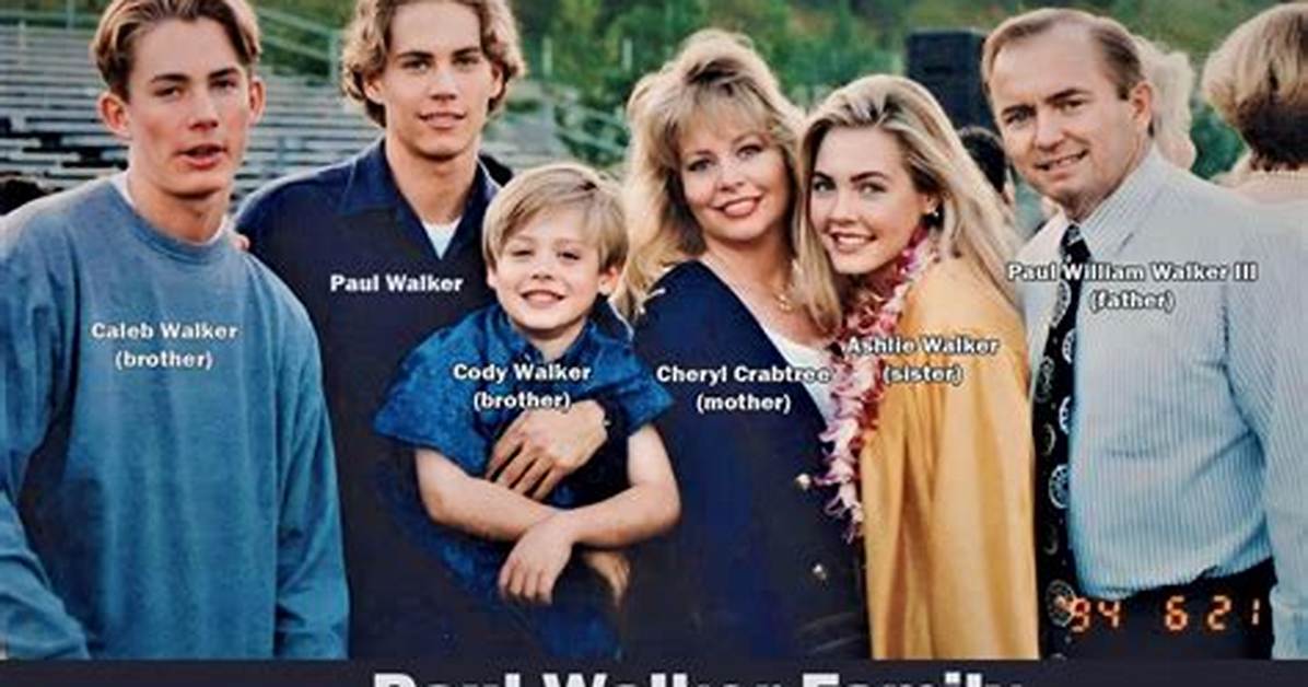 Who Is Cheryl Walker? All About Paul Walker’s Mother