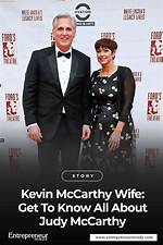 Who Is Judy Mccarthy? Get to Know Kevin Mccarthy Wife