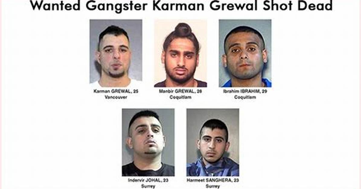 Who Is Karman Grewal? Gangster Was Shot to Death