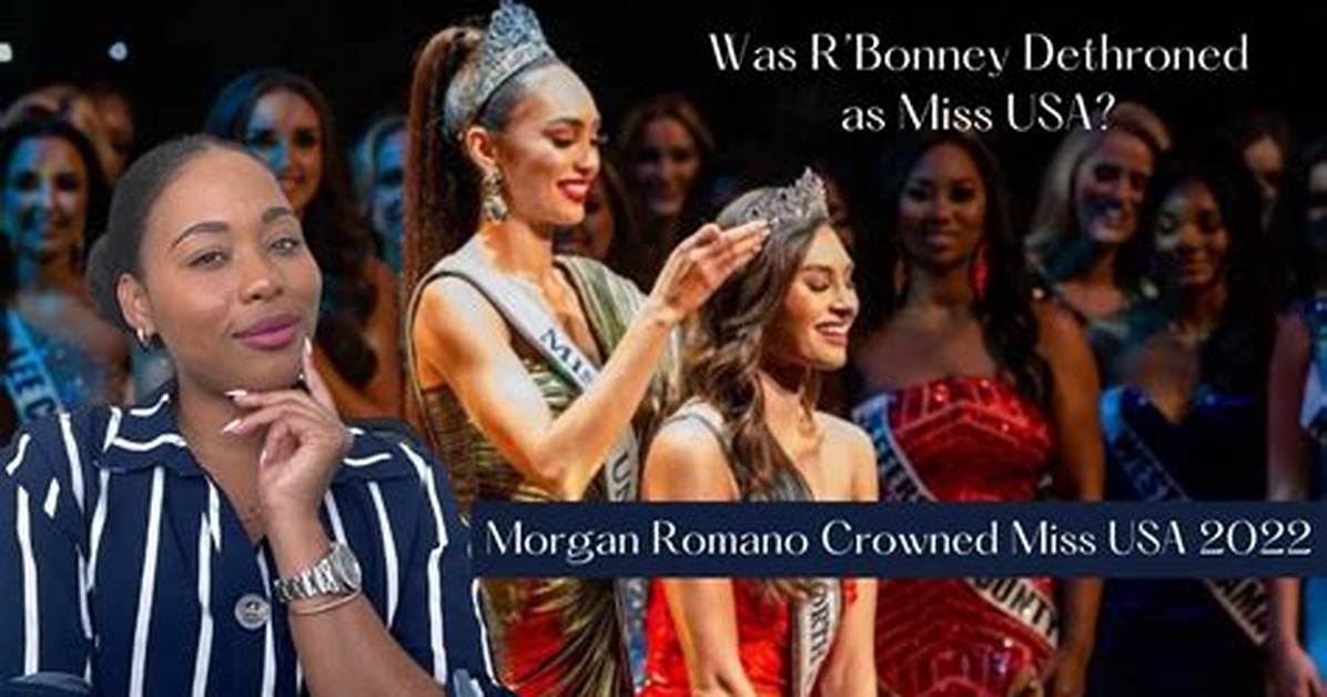 Who Is Morgan Romano? Miss Usa Crowned by Miss Universe R’bonney Gabriel Following Latter’s Rigging Scandal