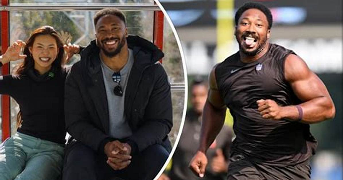 Who Is Myles Garrett Wife or Girlfriend? Meet American Footballer Family and Parents on Instagram