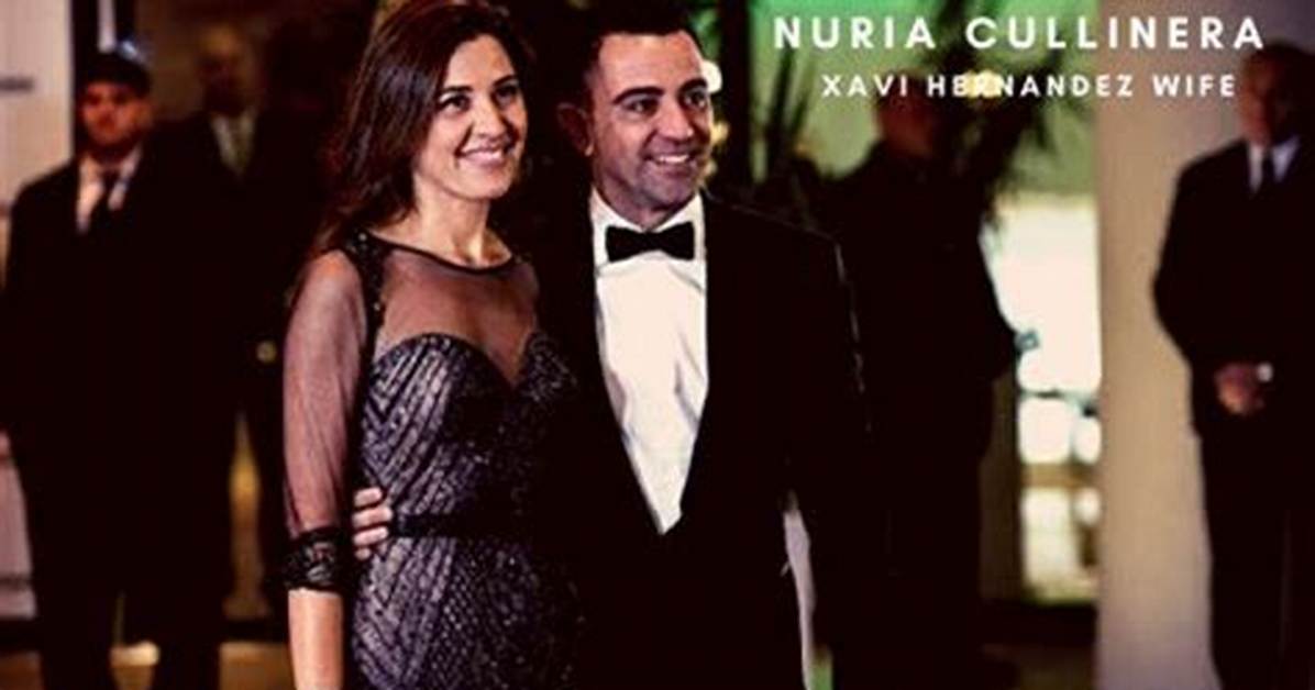 Who Is N%C3%Baria Cunillera Meet Xavi Hernandez 1200. Jpg