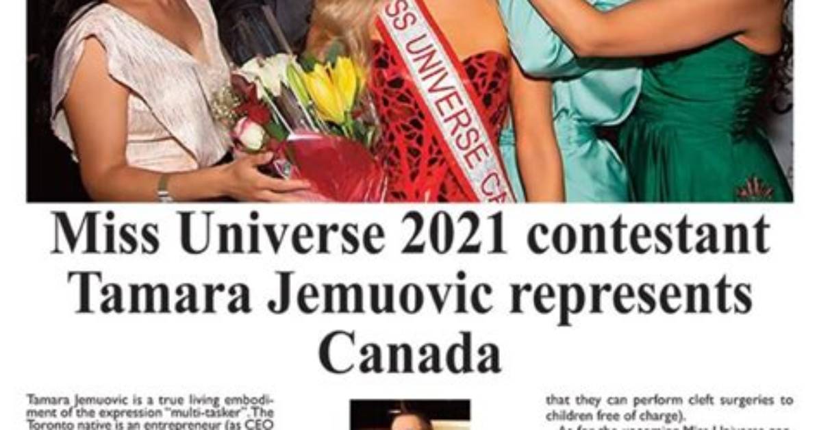 Who Is Tamara Jemuovic? Everything to Know About the Miss Universe Canada