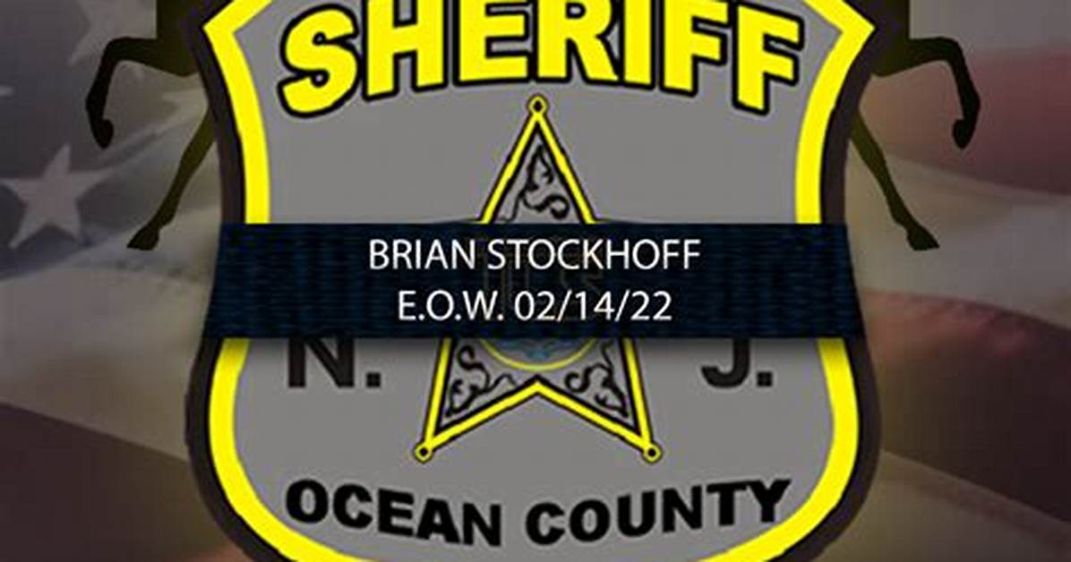 Who Was Officer Brian Stockhoff from Lakewood Nj? Death Caused by Crash- Obituary and Family Details