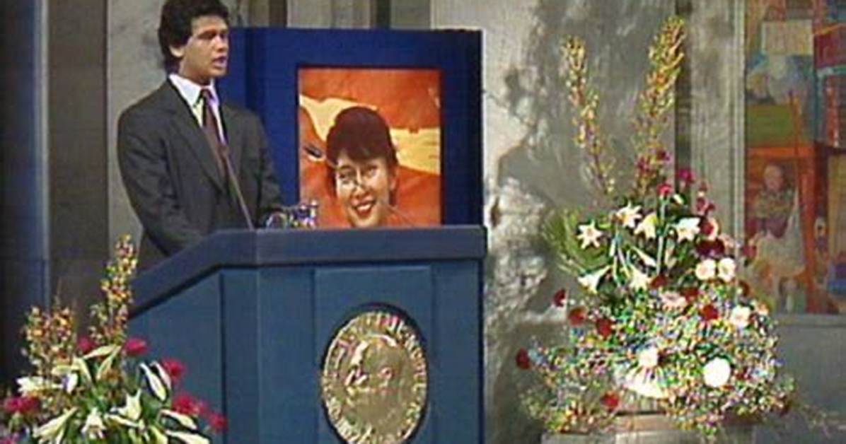 Why Did Alexander Aris Receive the Nobel Peace Prize on Behalf of His Mother?