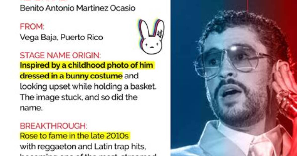 Why Is Bad Bunny Called Bad Bunny? Can Bad Bunny Speak English? How Did Bad Bunny Get Famous?